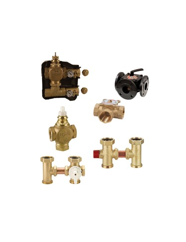 R297 VÁLVULA MISTURADORA 3 VIAS 1" FF GIACOMINI
