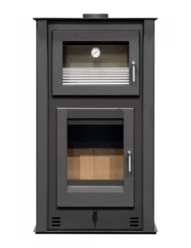 SALAMANDRA A LENHA C/FORNO IRIS N990 METLOR